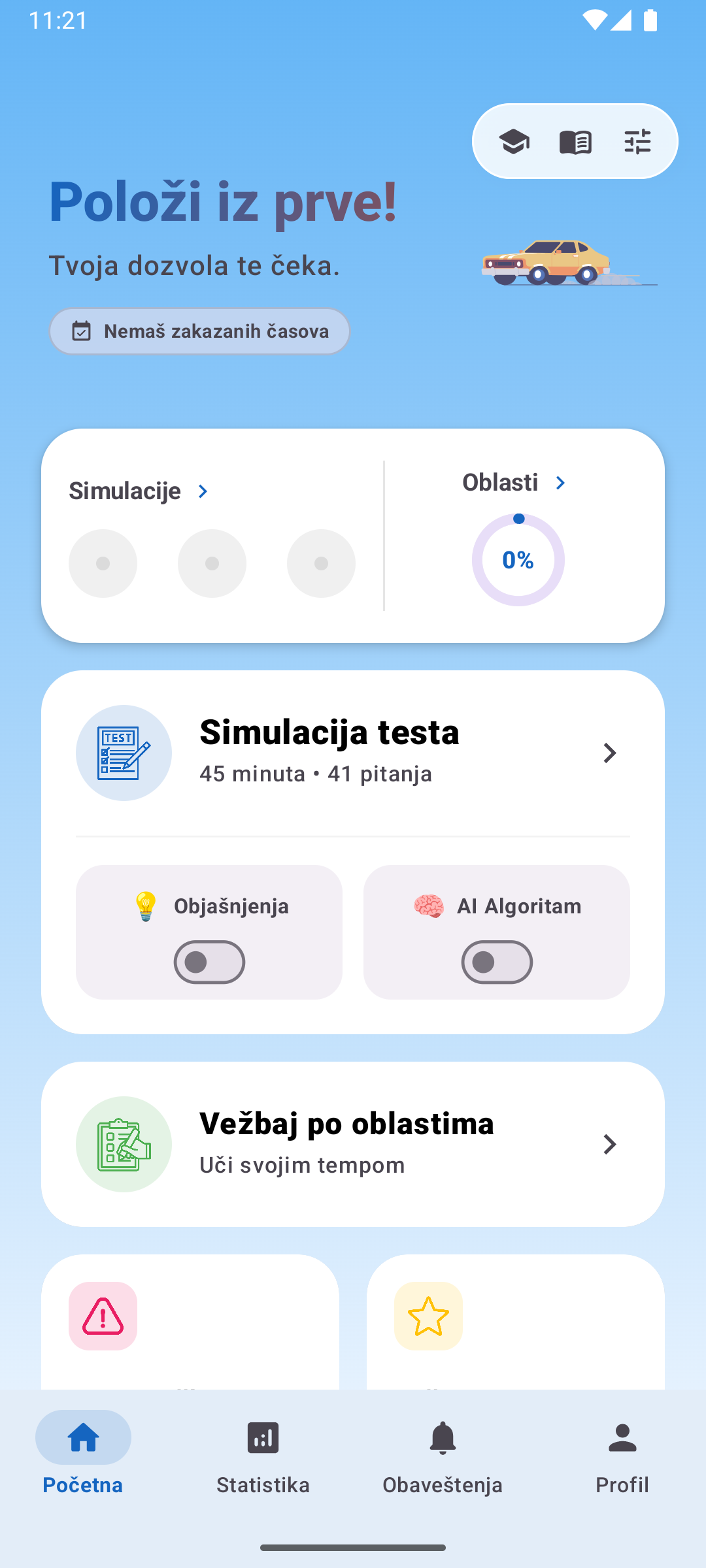 Položi Lako Android Aplikacija