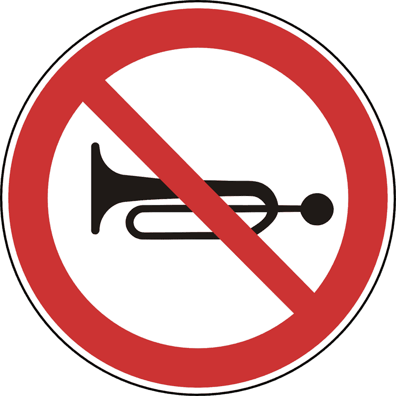 Znak zabrane